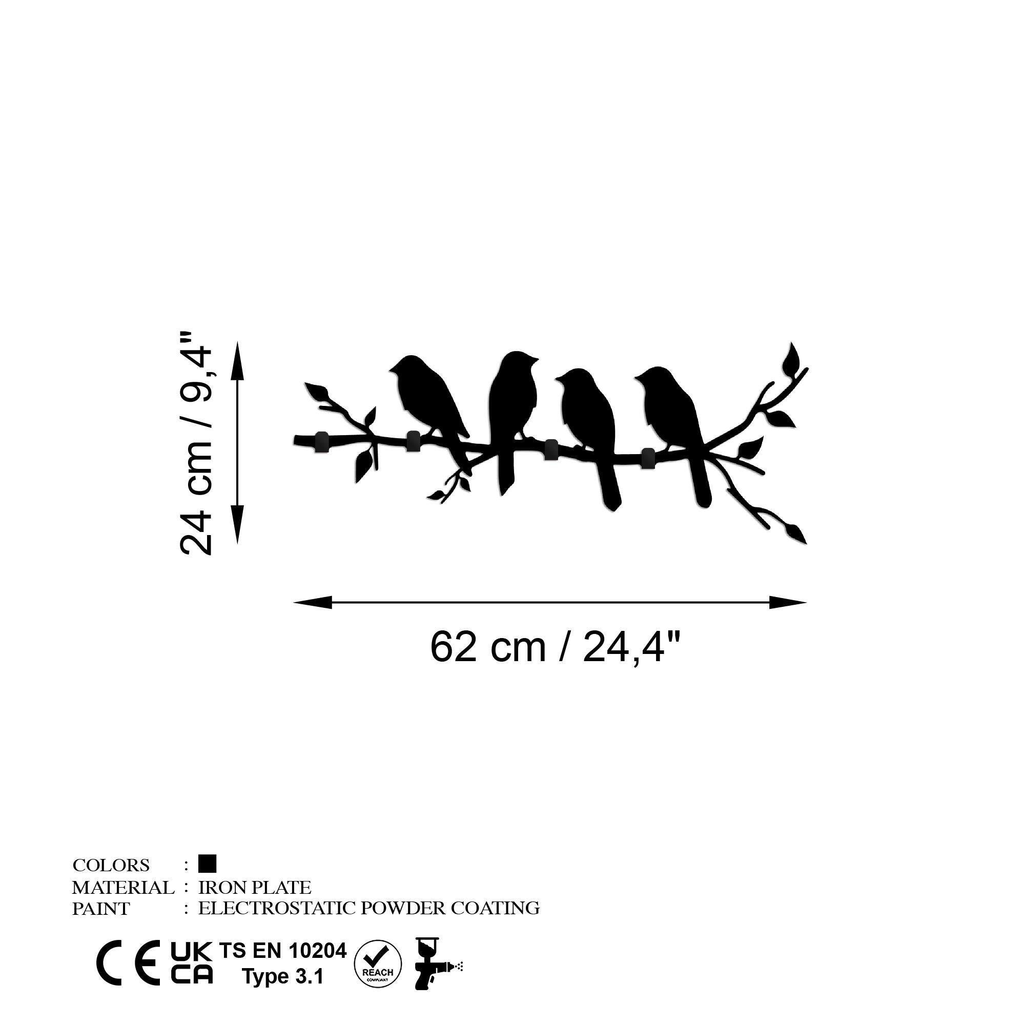 WH-112 Dekoratif Metal Askılık | ByLamp