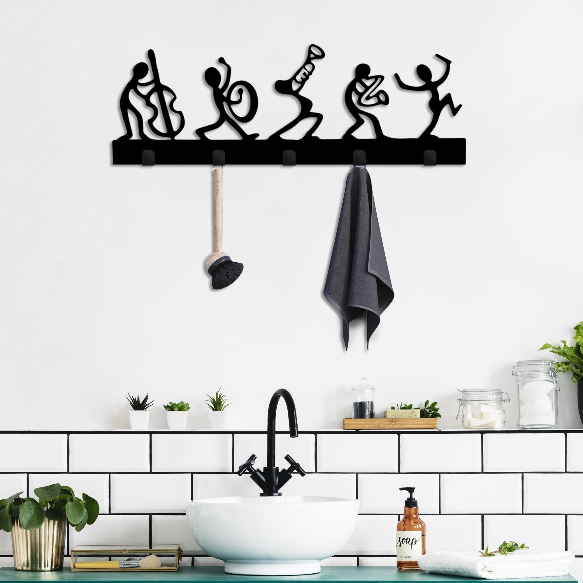 WH-113 Dekoratif Metal Askılık | ByLamp