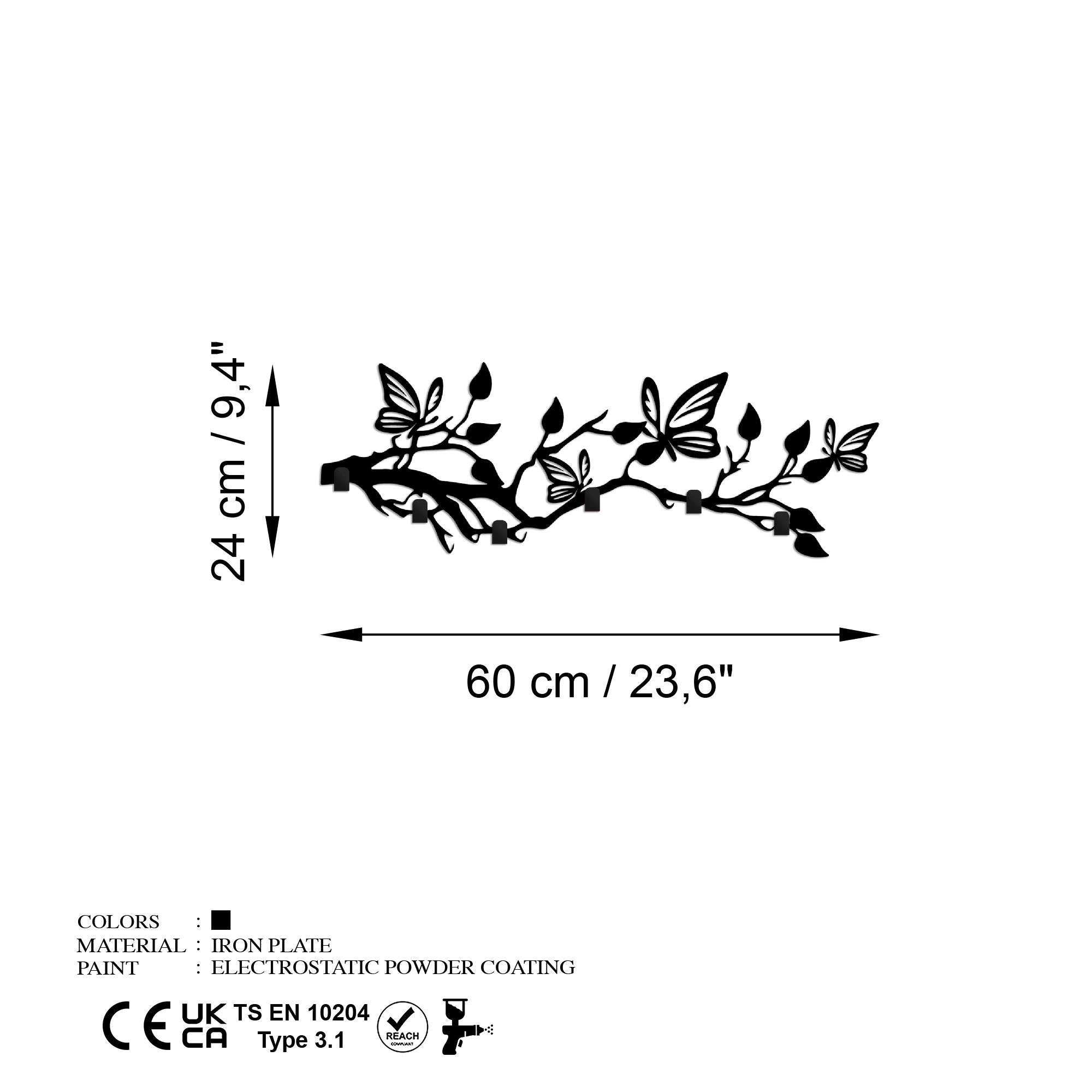 WH-115 Dekoratif Metal Askılık | ByLamp
