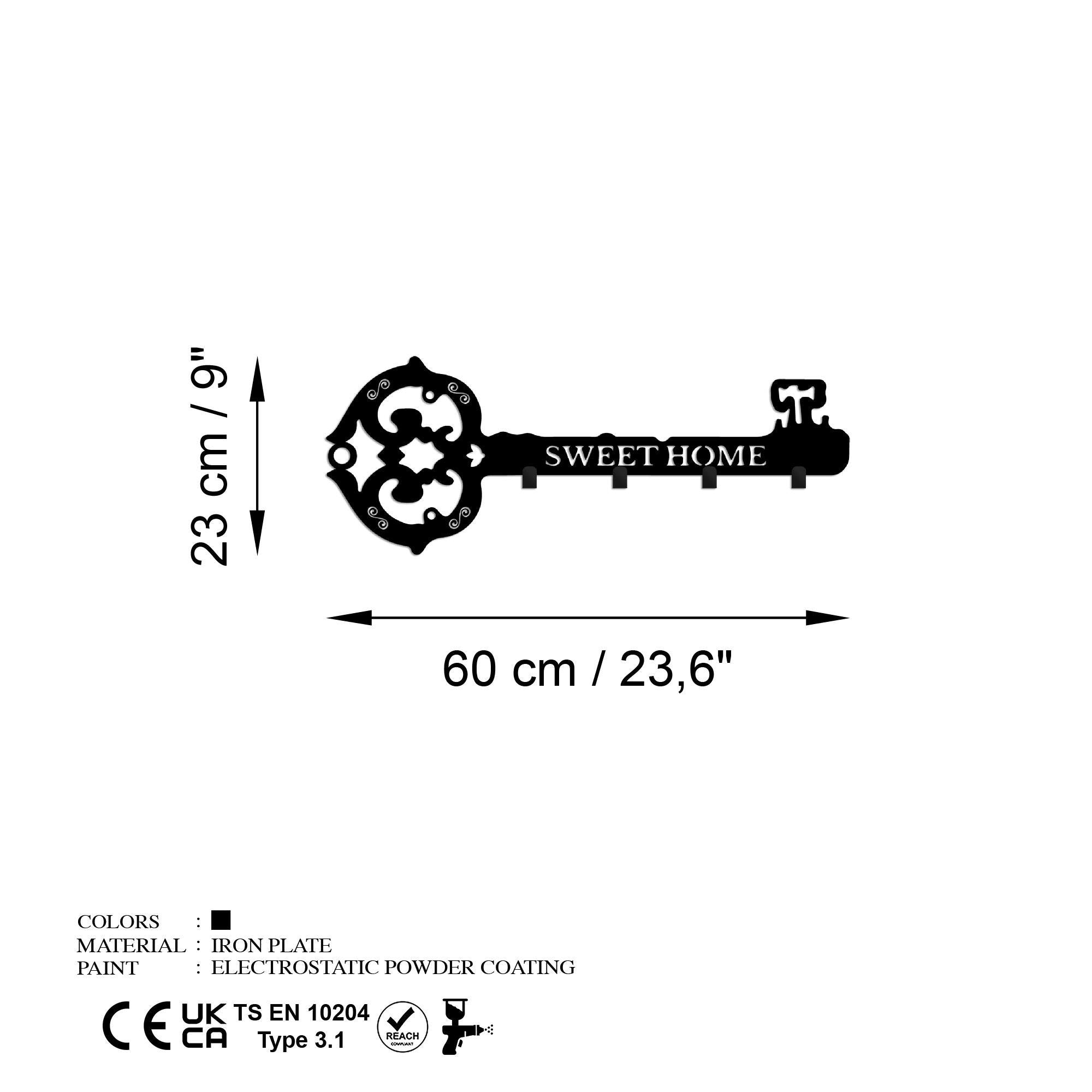 WH-116 Dekoratif Metal Askılık | ByLamp