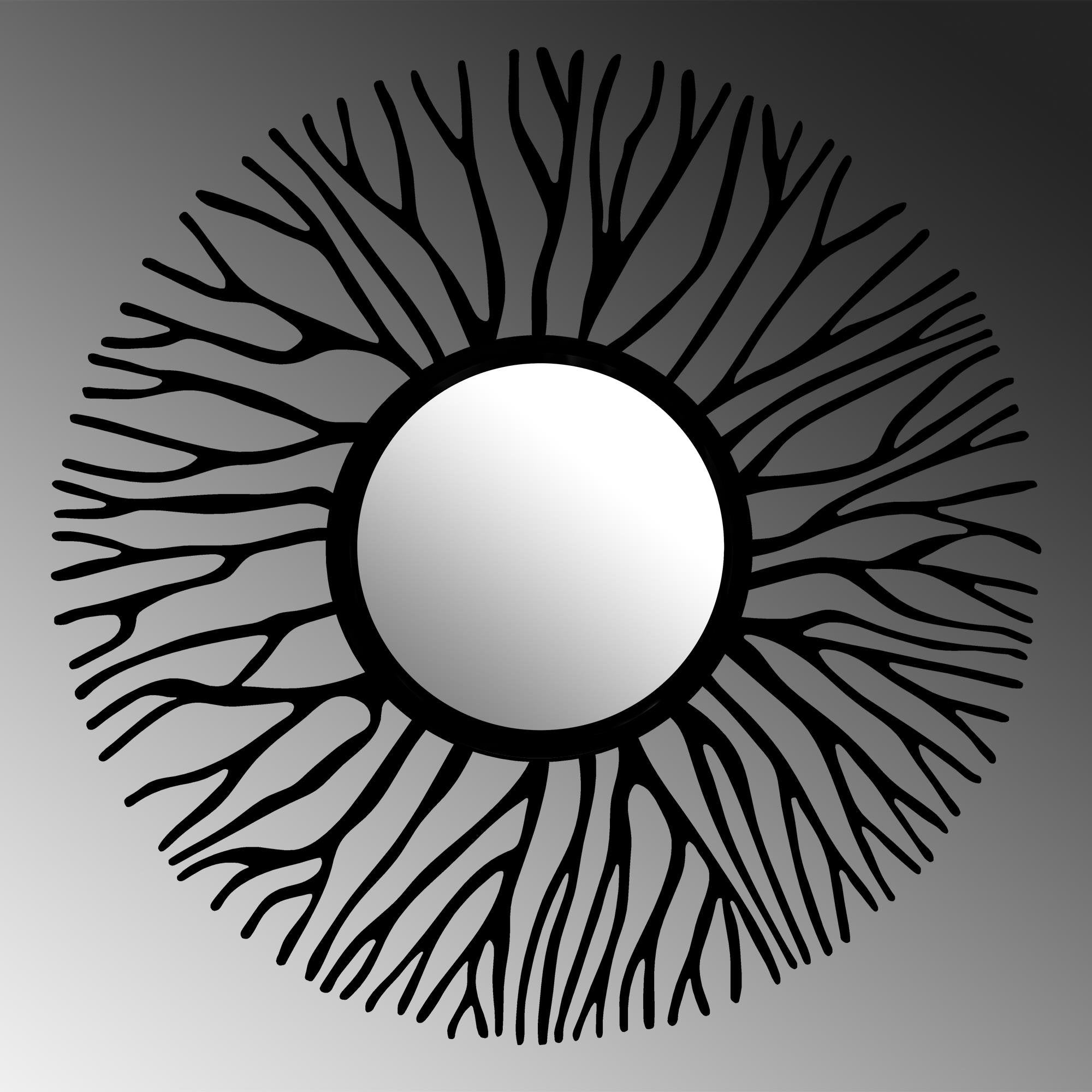 WM-004 Dekoratif Metal Duvar Aynası | ByLamp