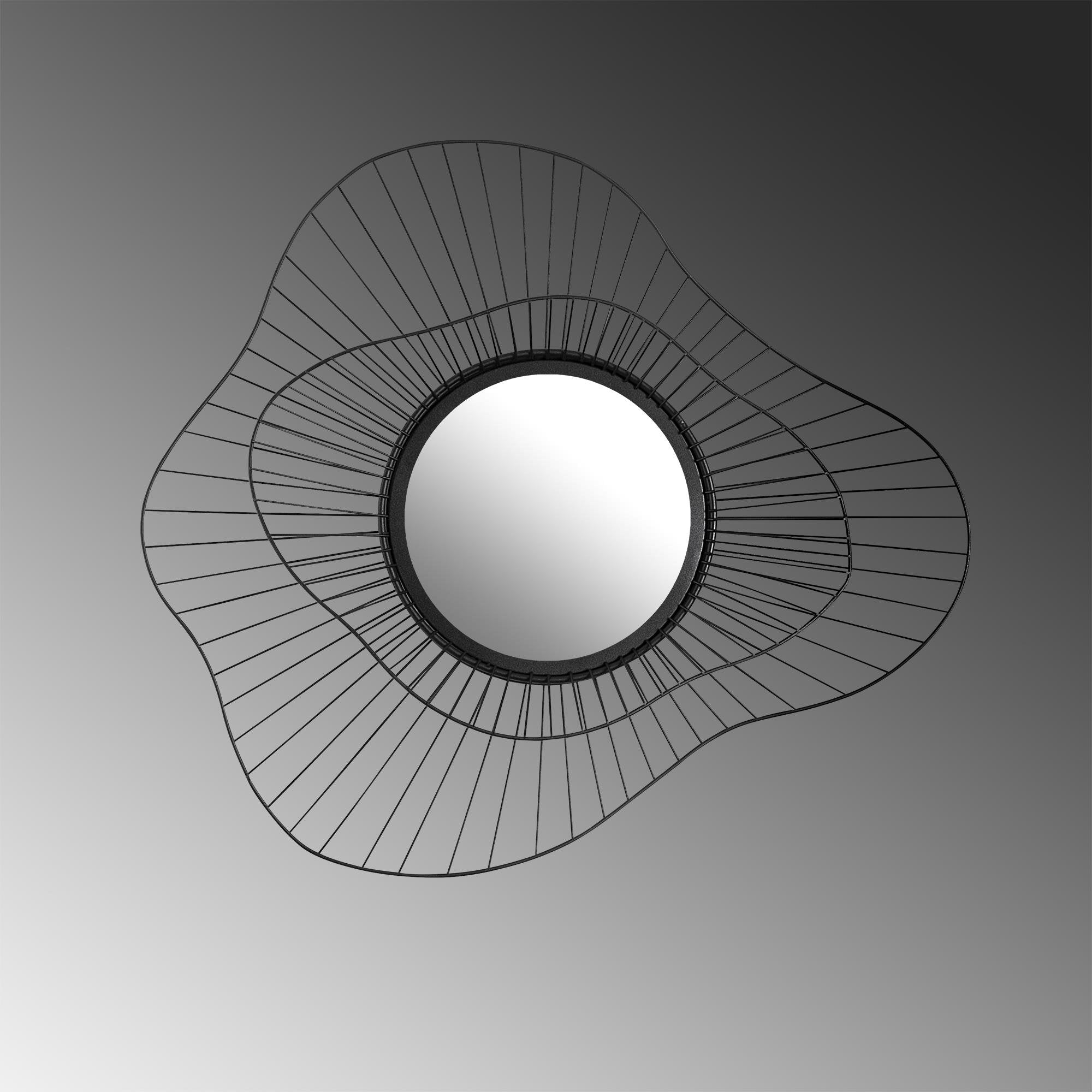 WM-012 Dekoratif Metal Duvar Aynası | ByLamp