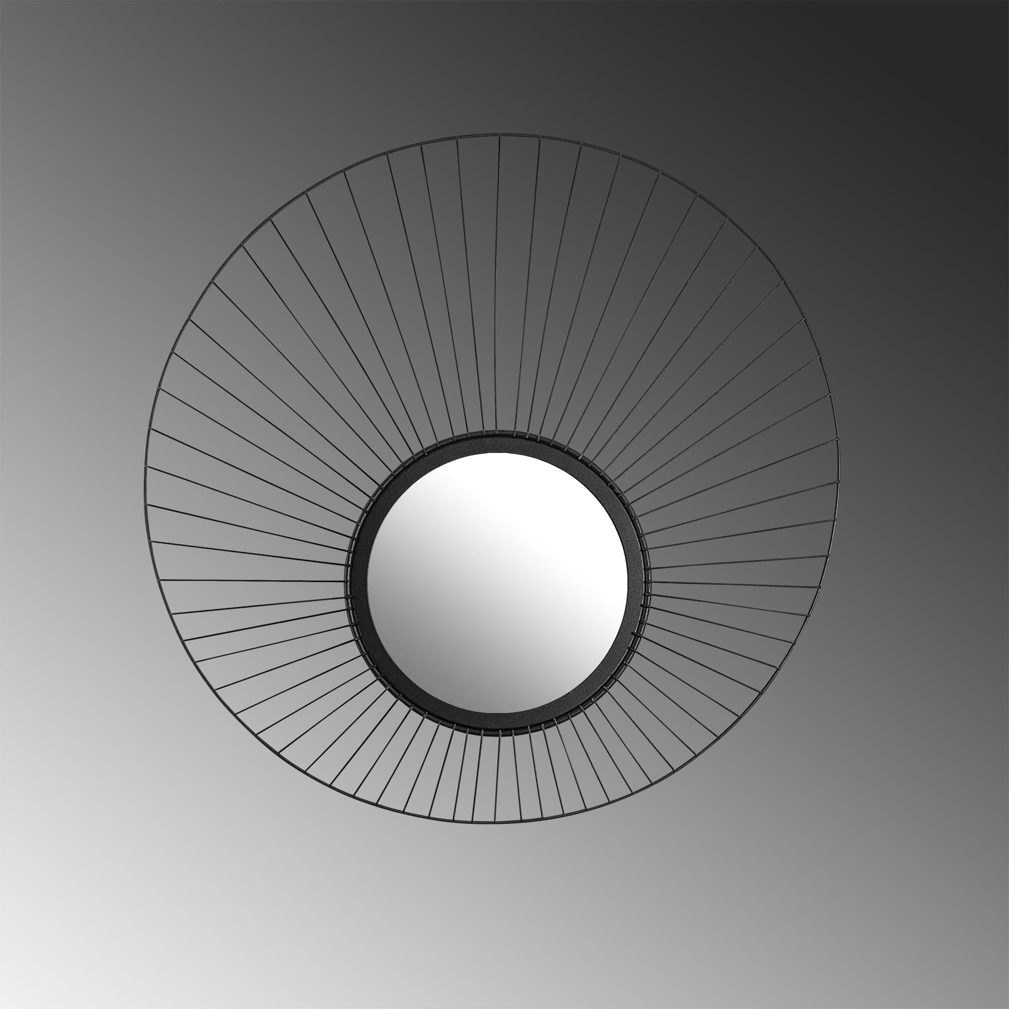 WM-013 Dekoratif Metal Duvar Aynası | ByLamp