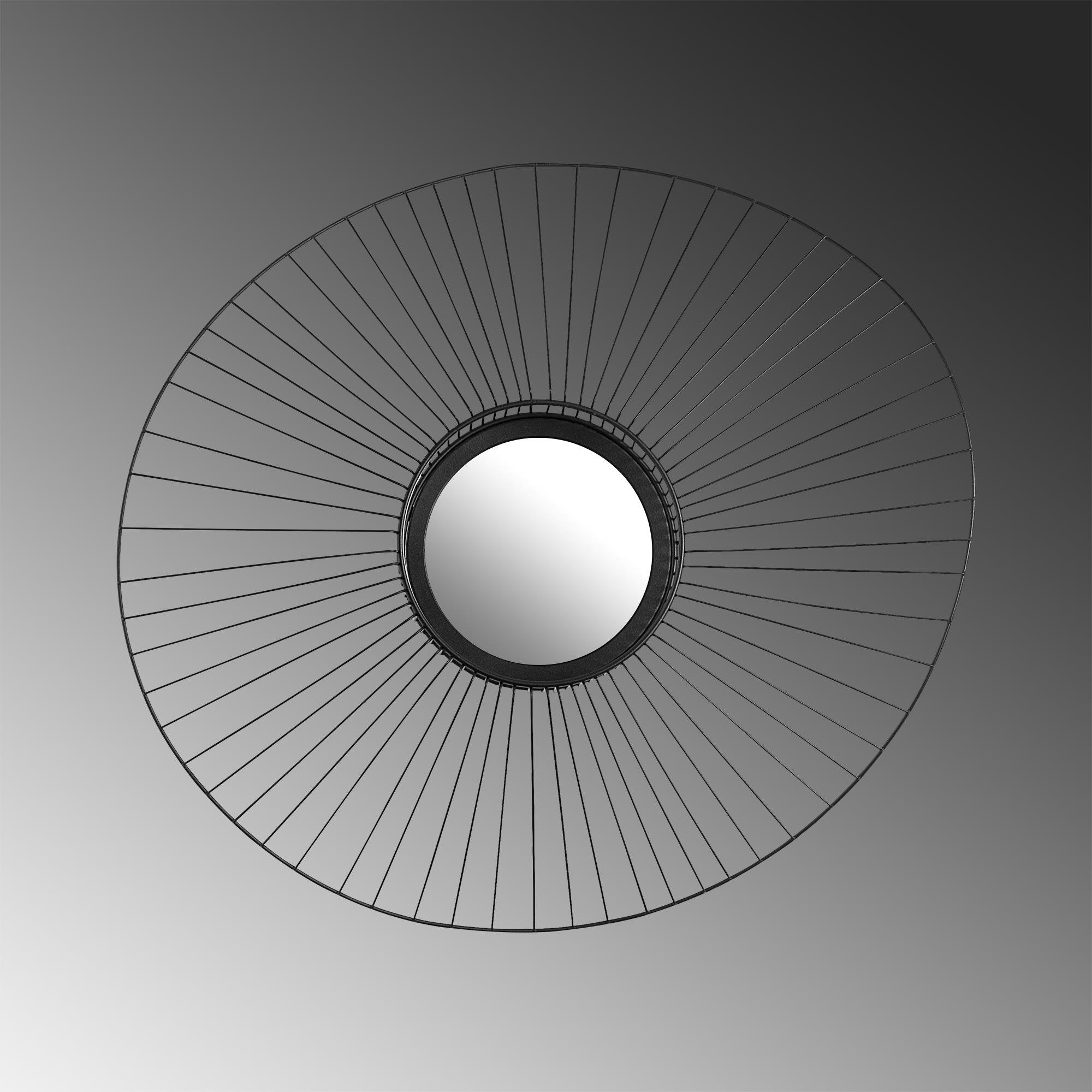 WM-016 Dekoratif Metal Duvar Aynası | ByLamp