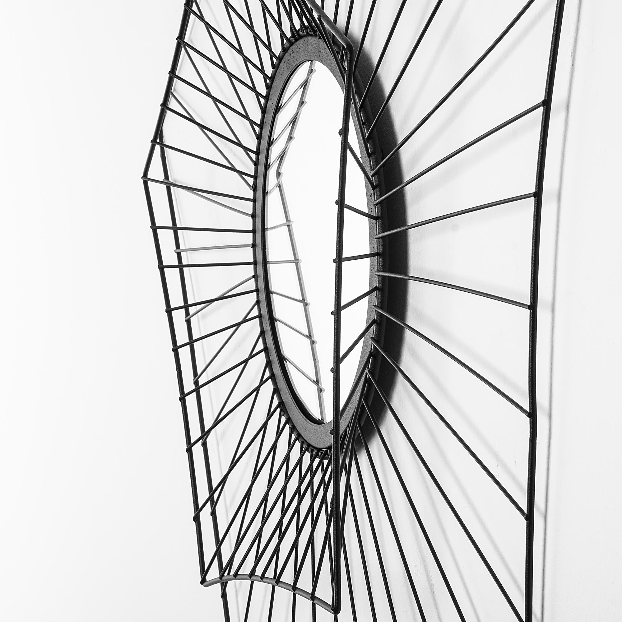 WM-020 Dekoratif Metal Duvar Aynası | ByLamp