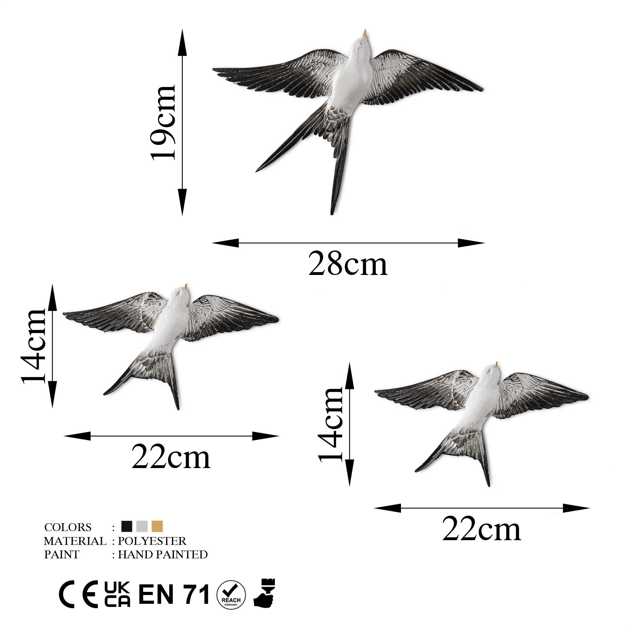 YAK-004-A Polyester Duvar Aksesuarı | ByLamp