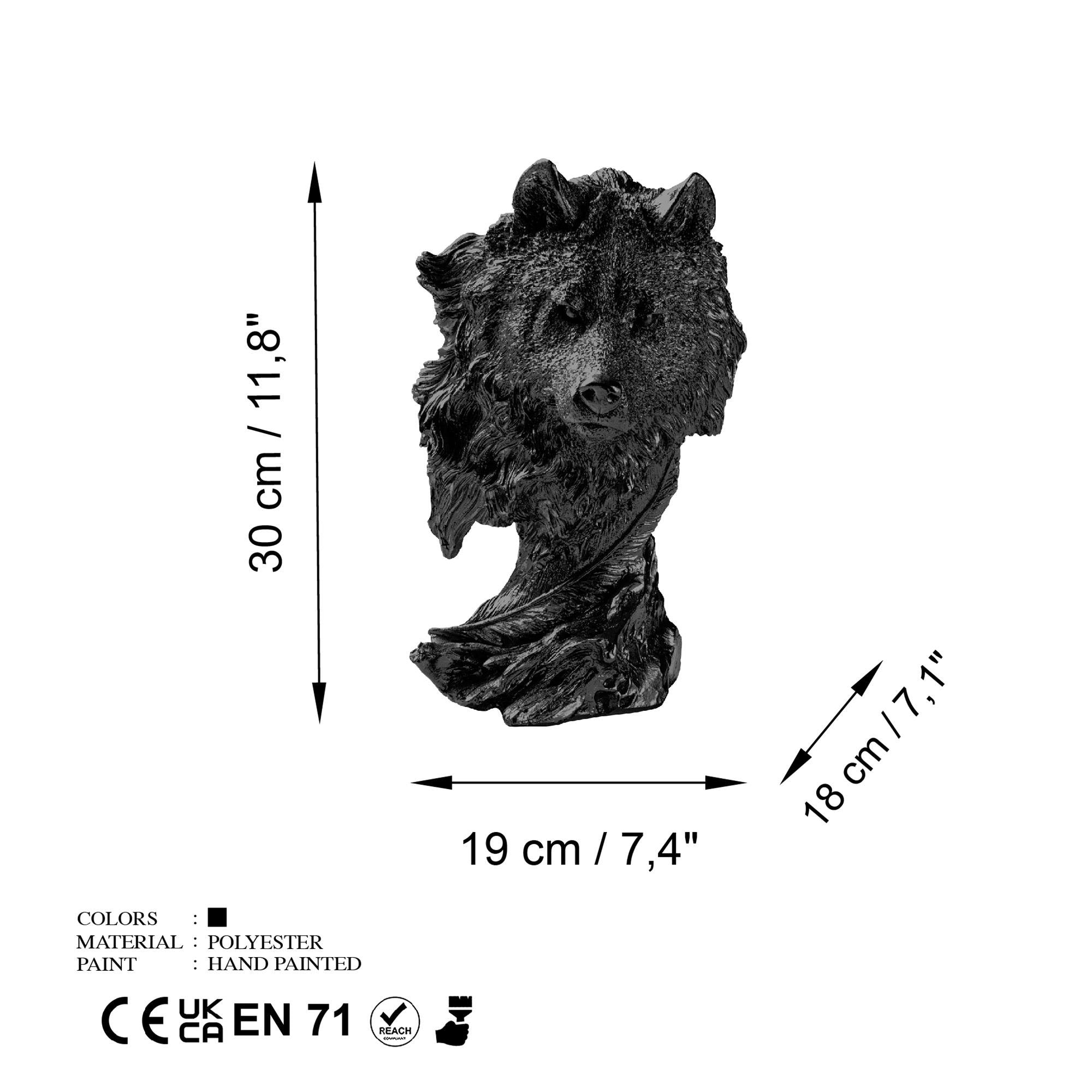 YAK-019-C Polyester Masa Aksesuarı | ByLamp