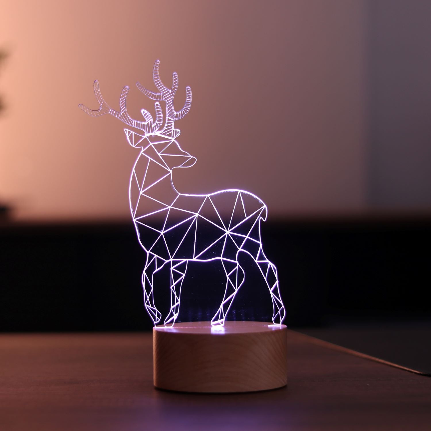 3D Deer Led Table Lamp