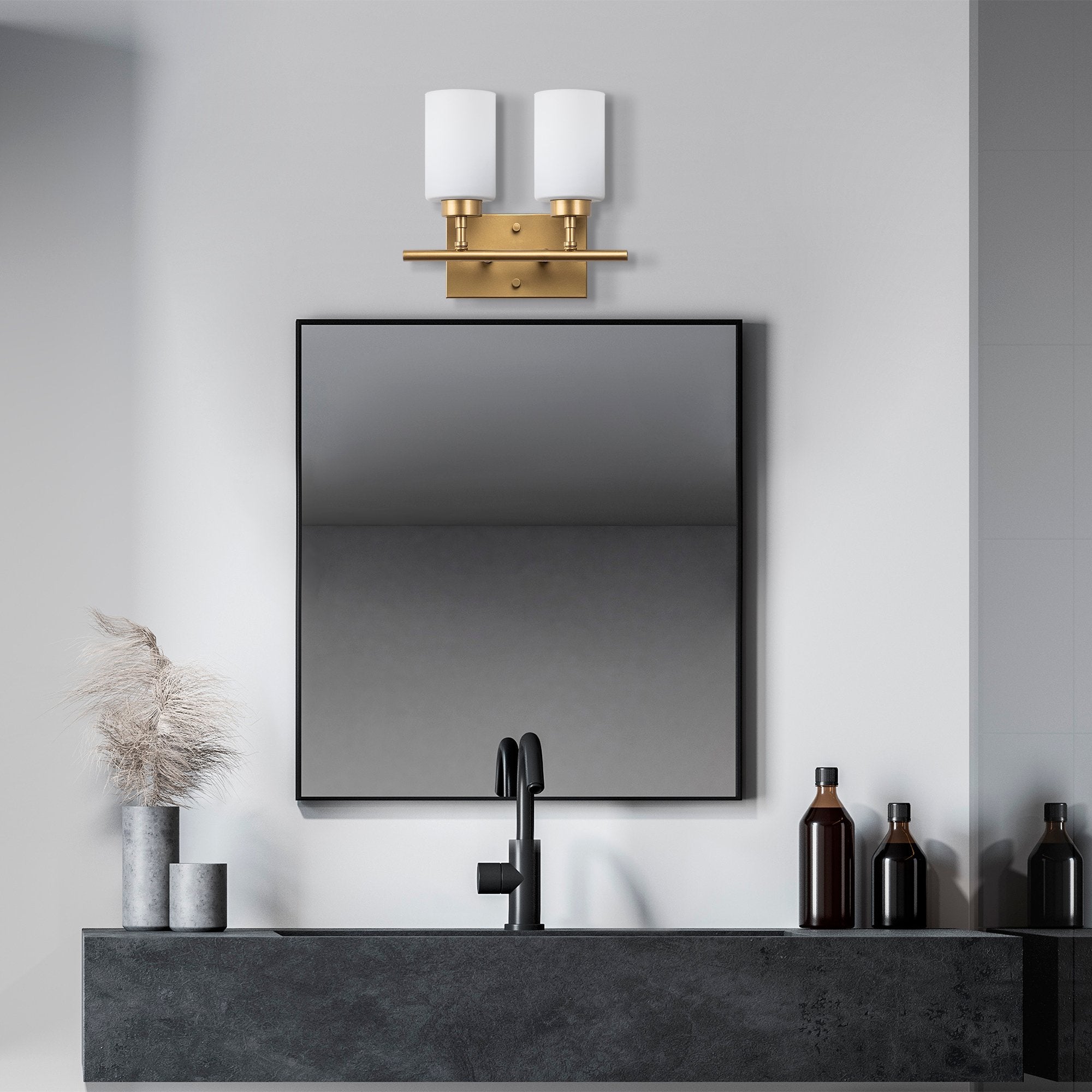 Yensuk 13123 Cam Aplik Duvar Aydınlatma | ByLamp