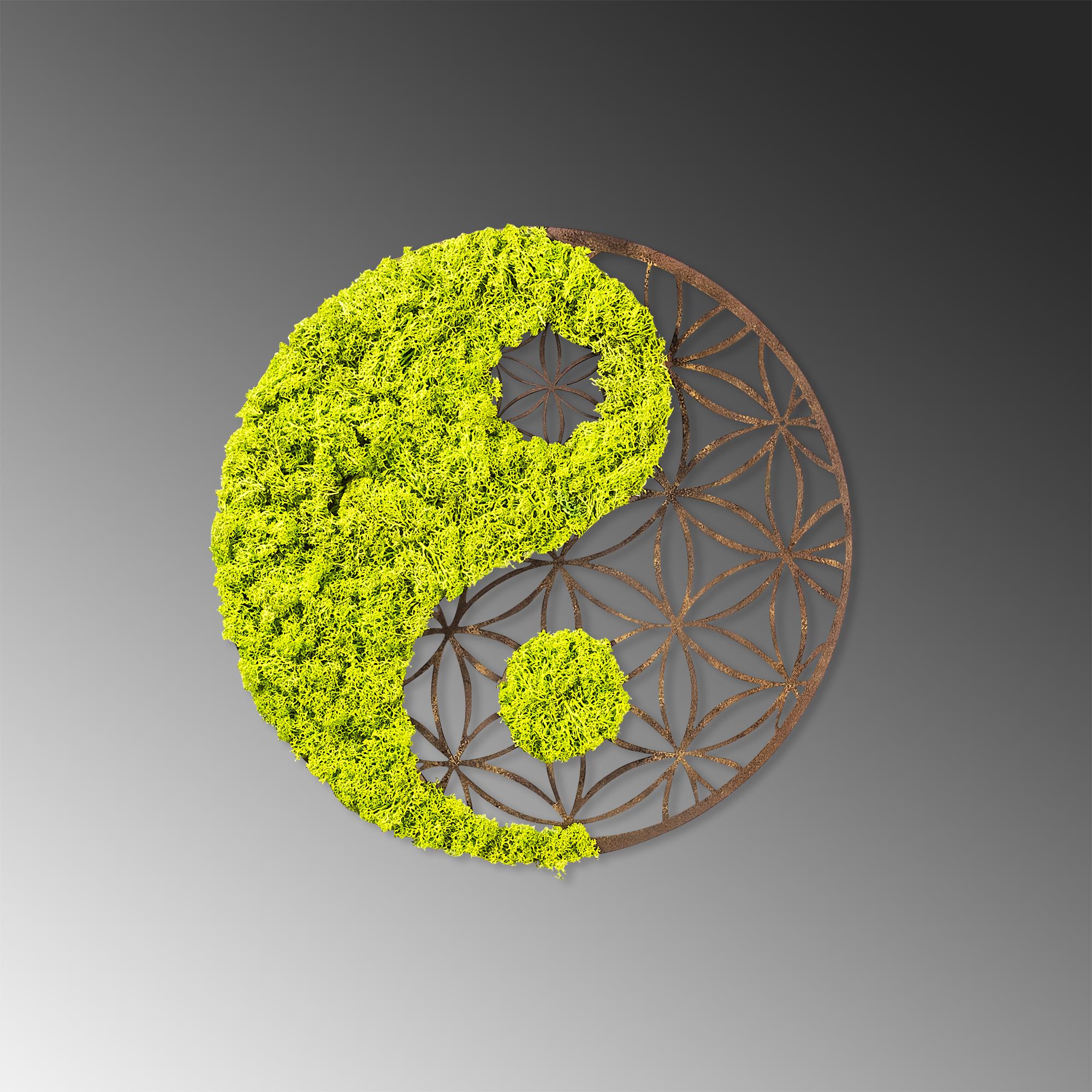 YNS-006 Dekoratif Yosun Duvar Tablosu | ByLamp