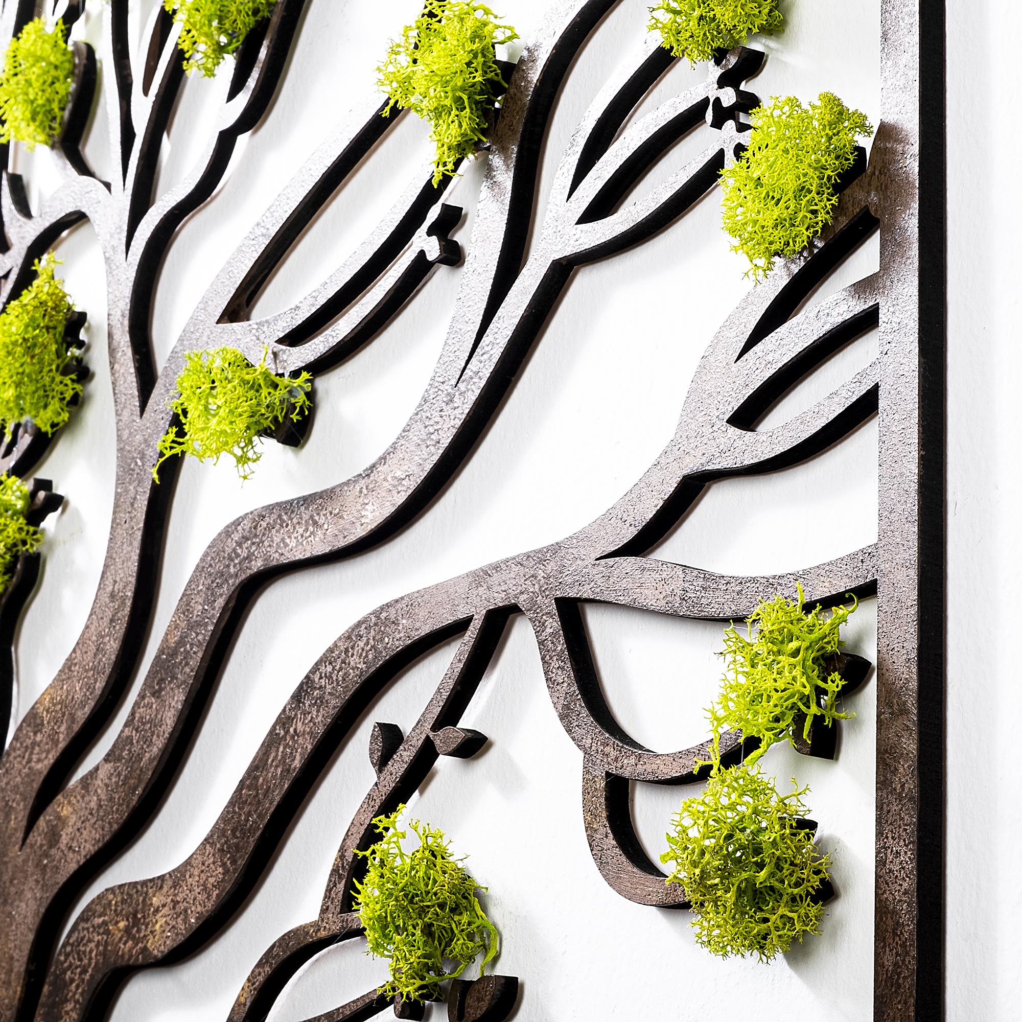 YNS-008 Dekoratif Yosun Duvar Tablosu | ByLamp