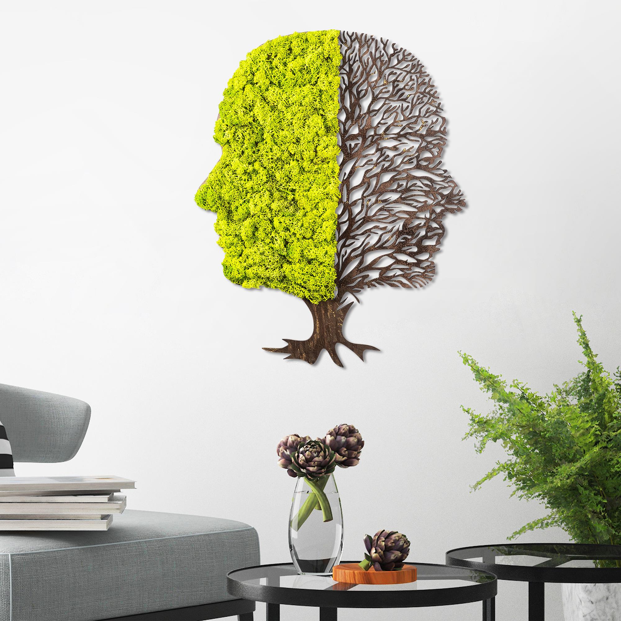 YNS-010 Dekoratif Yosun Duvar Tablosu | ByLamp