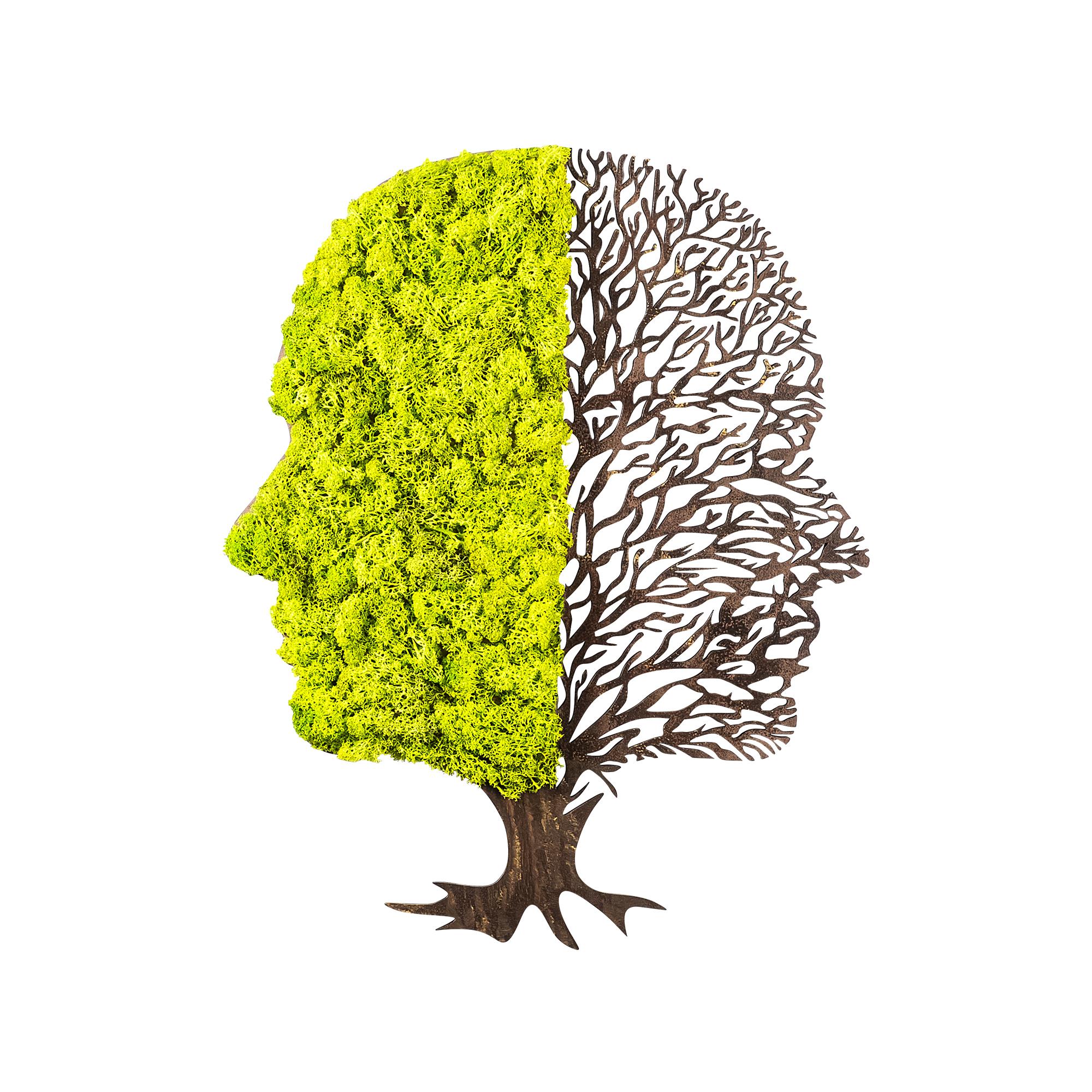 YNS-010 Dekoratif Yosun Duvar Tablosu | ByLamp