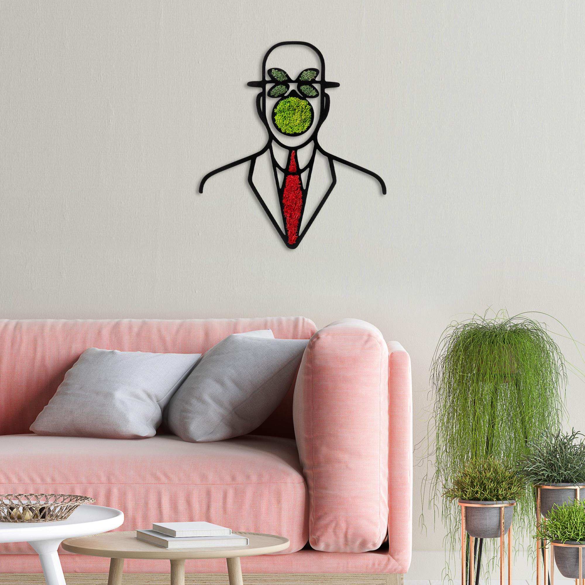 YNS-019 Dekoratif Yosun Duvar Tablosu | ByLamp