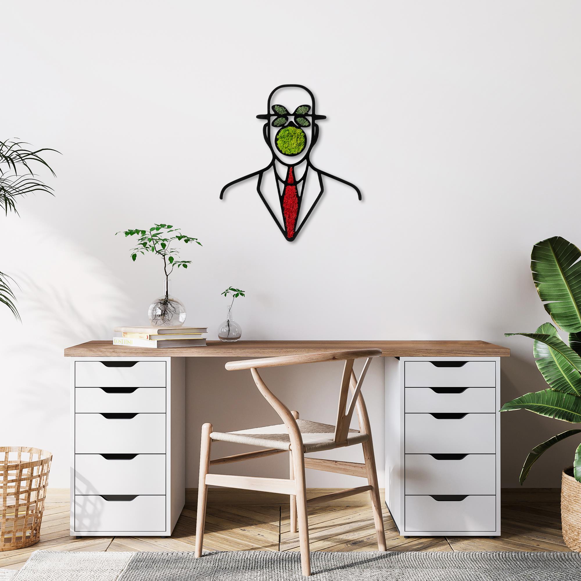 YNS-019 Dekoratif Yosun Duvar Tablosu | ByLamp