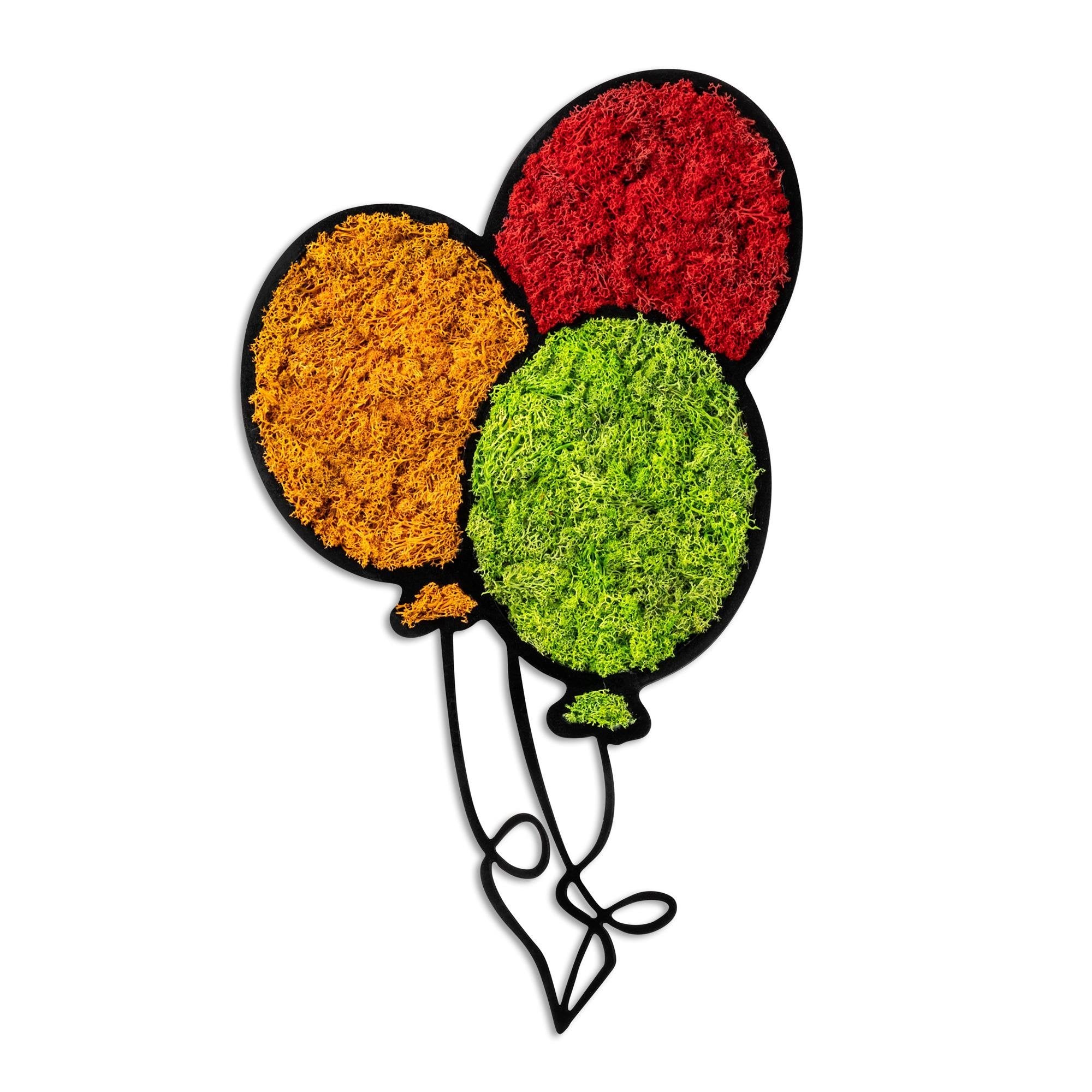 YNS-025 Dekoratif Yosun Duvar Tablosu | ByLamp