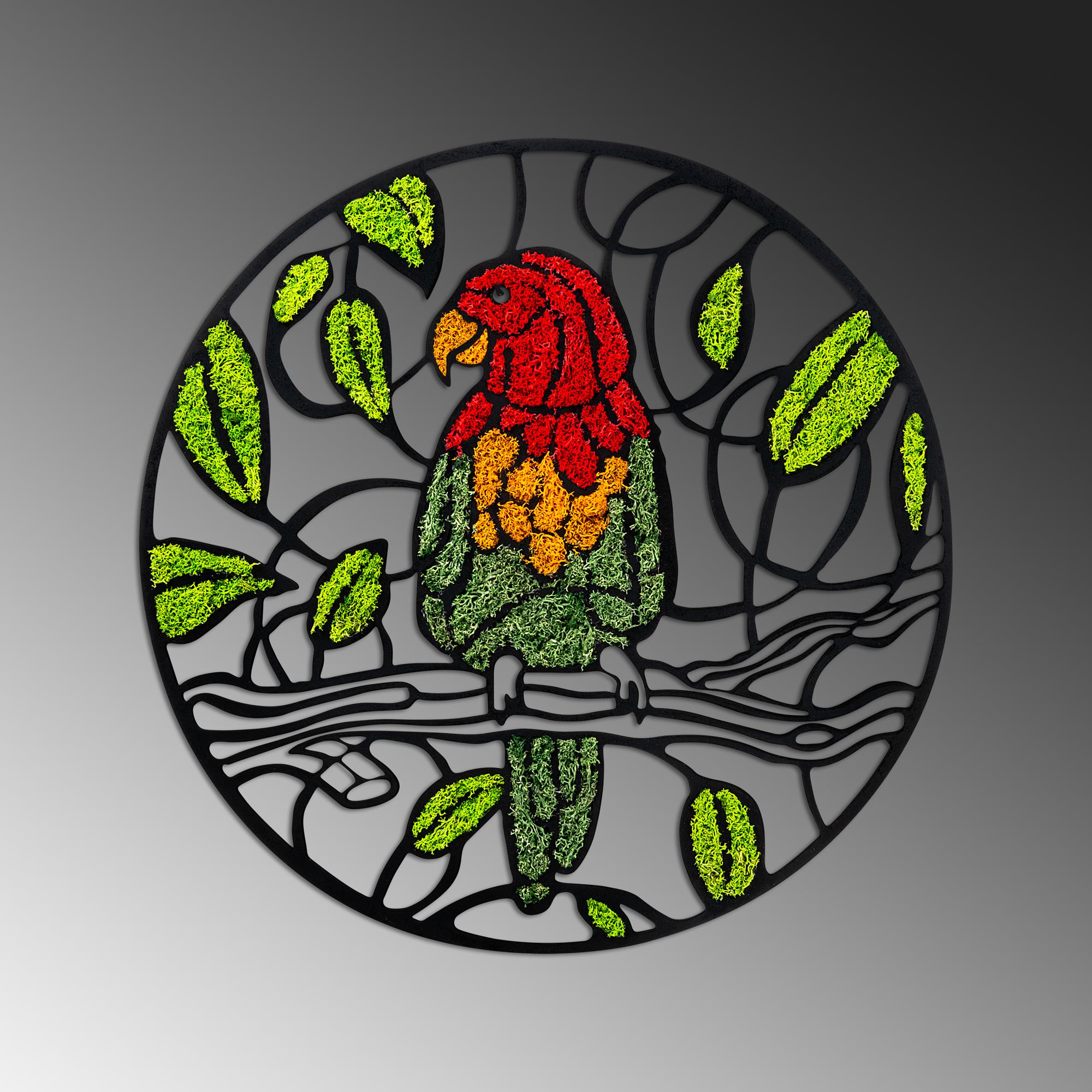 YNS-027 Dekoratif Yosun Duvar Tablosu | ByLamp