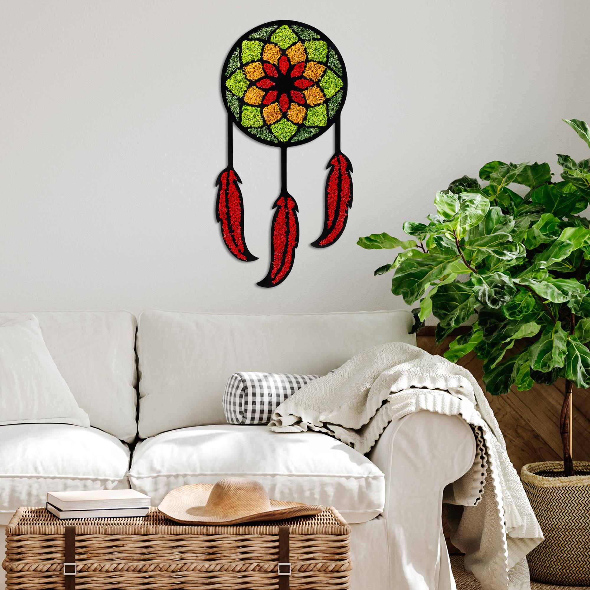 YNS-028 Dekoratif Yosun Duvar Tablosu | ByLamp