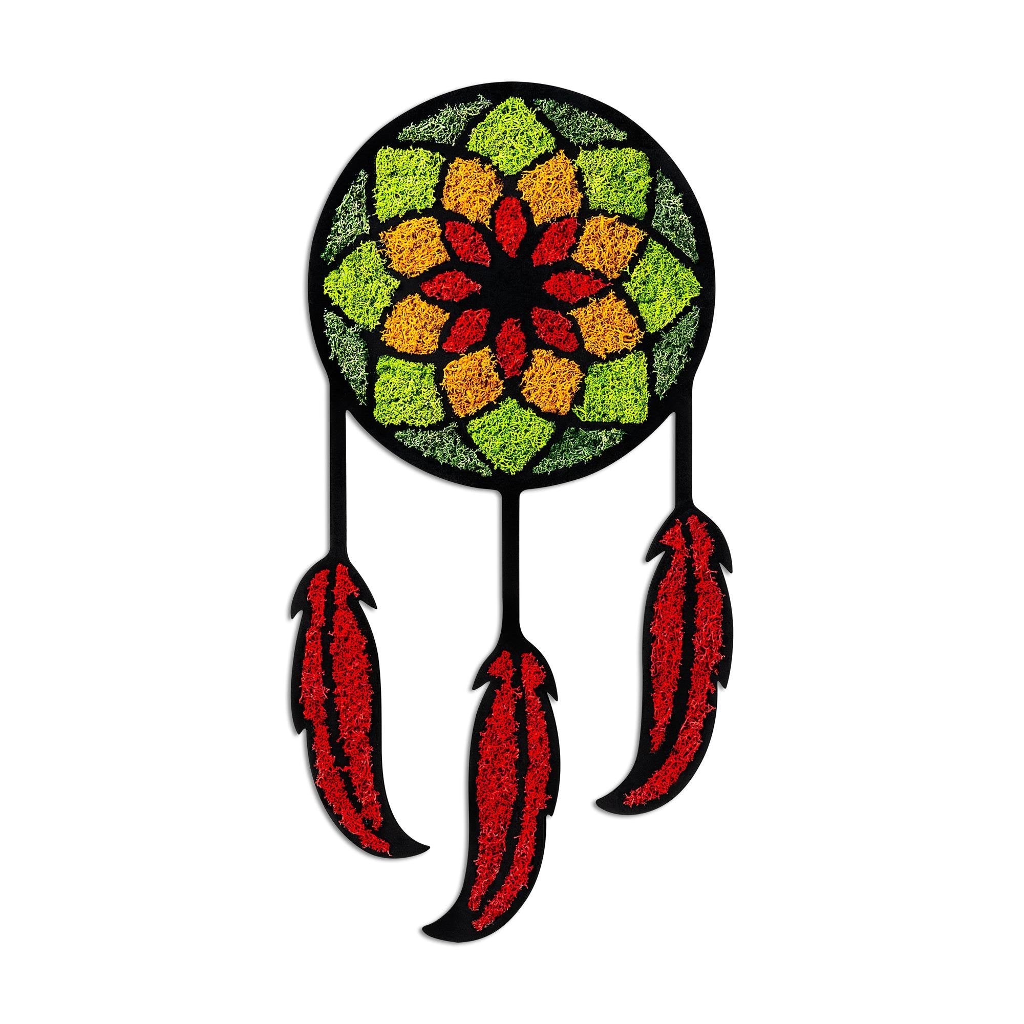 YNS-028 Dekoratif Yosun Duvar Tablosu | ByLamp