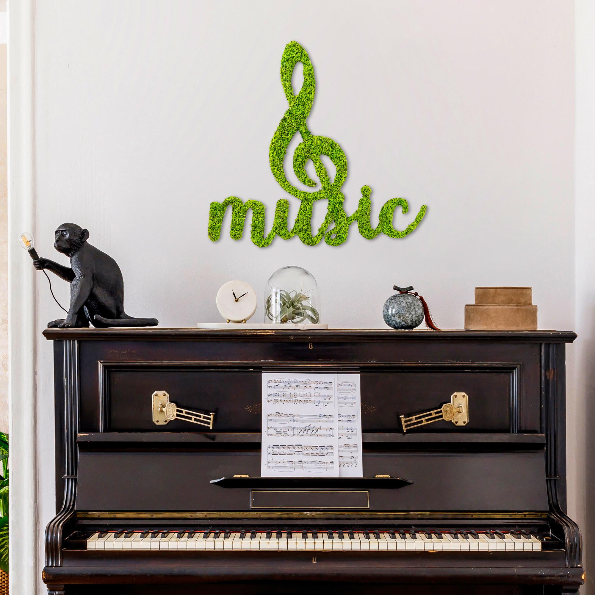 YNS-030 Dekoratif Yosun Duvar Tablosu | ByLamp