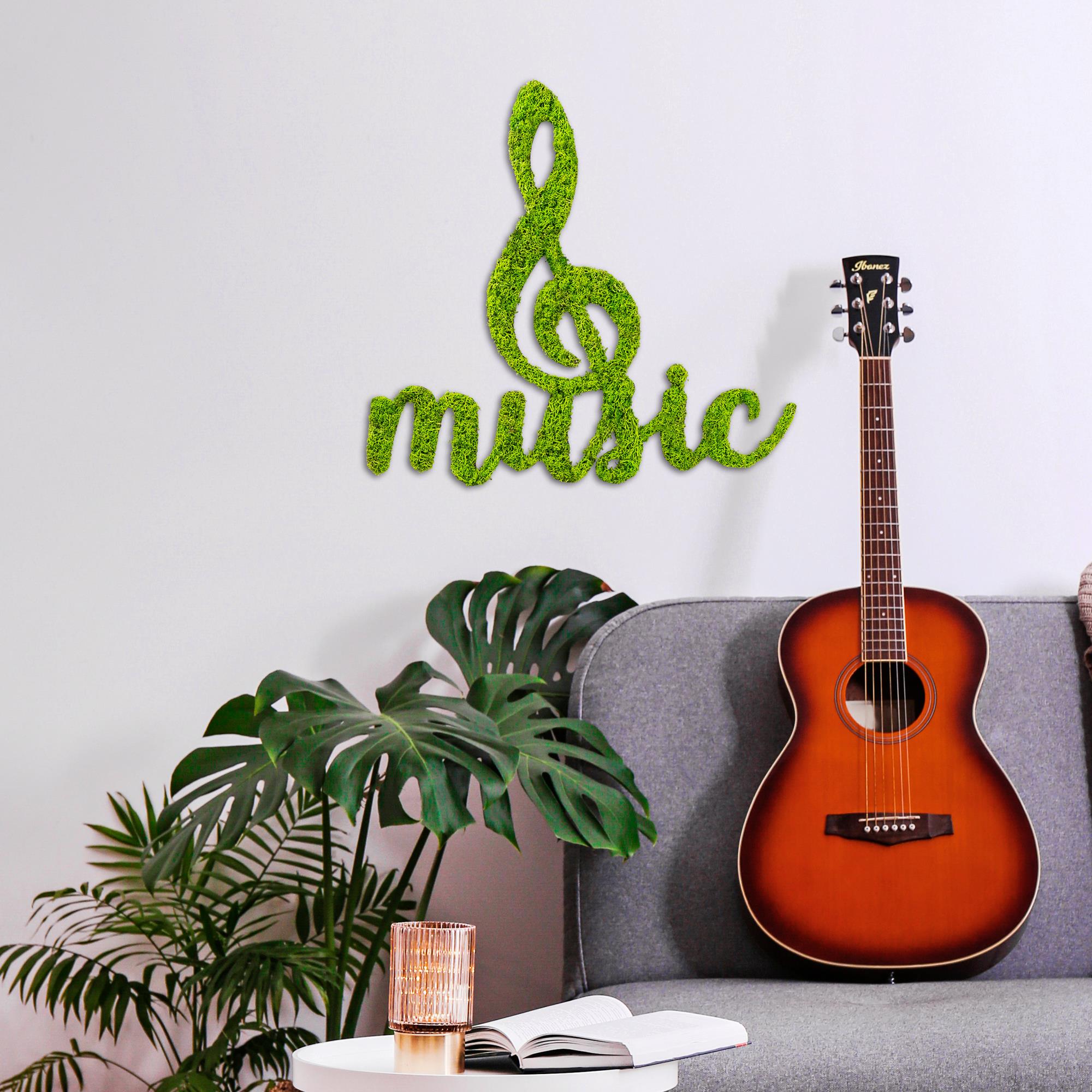 YNS-030 Dekoratif Yosun Duvar Tablosu | ByLamp