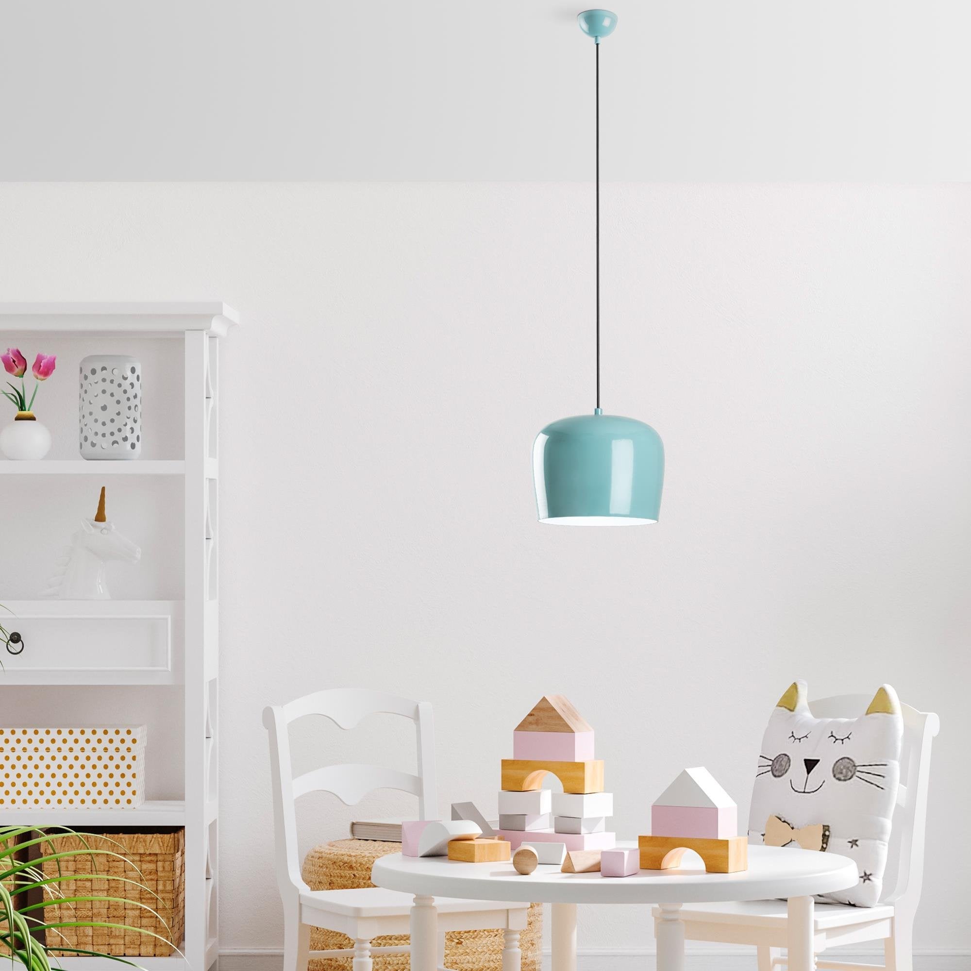 Yozgat N 1409 Turkuaz Sıvama Sarkıt Aydınlatma | ByLamp