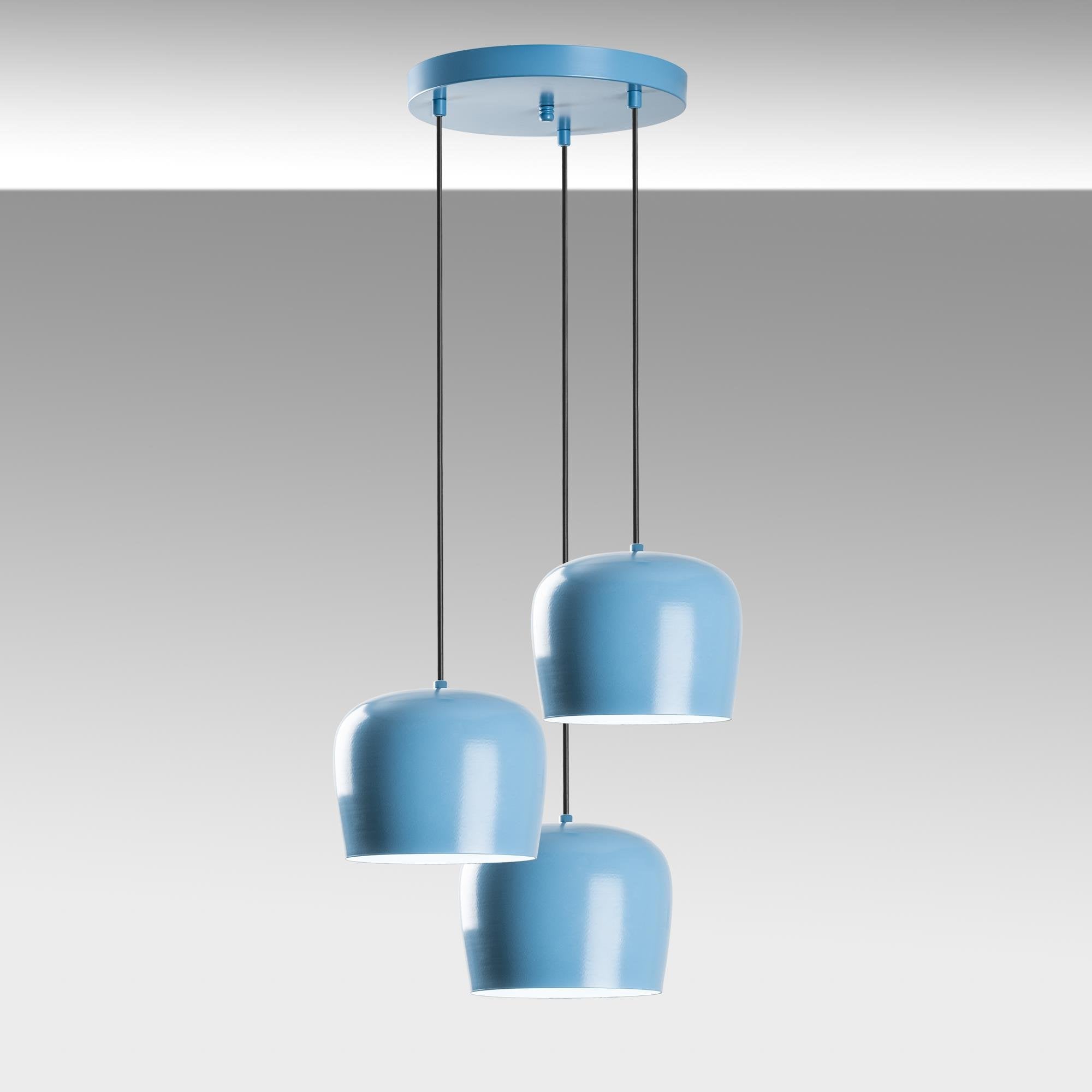 Yozgat N 1413 Açık Mavi Sıvama Sarkıt Aydınlatma | ByLamp