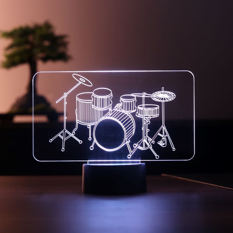 3D Drum Lamp