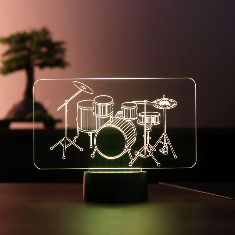 3D Drum Lamp