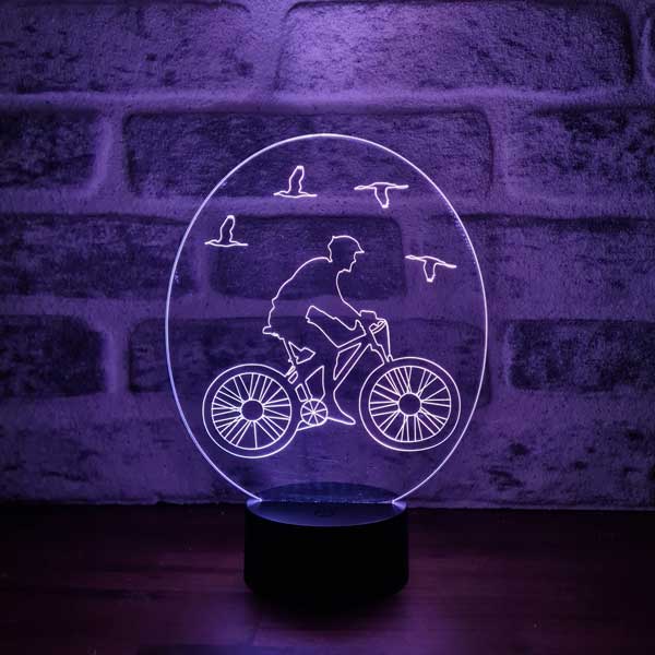3D Bicycle & Bird Lamp