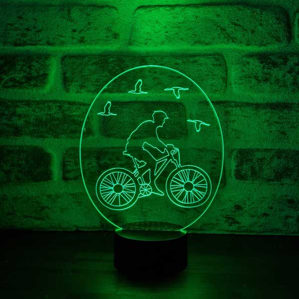 3D Bicycle & Bird Lamp