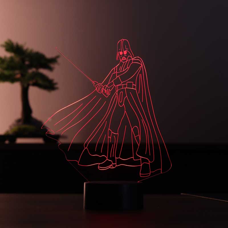 3D Darth Vader Gift LED Lamp