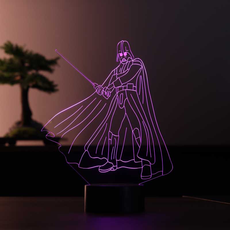 3D Darth Vader Gift LED Lamp