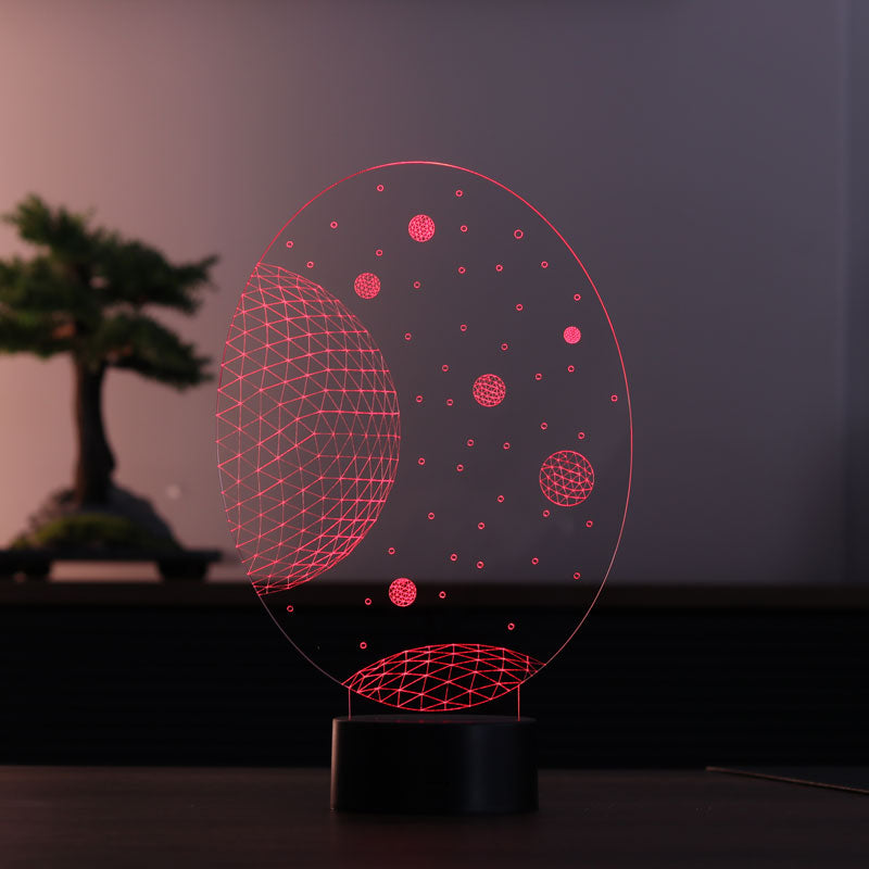 3D Galaxy Lamp
