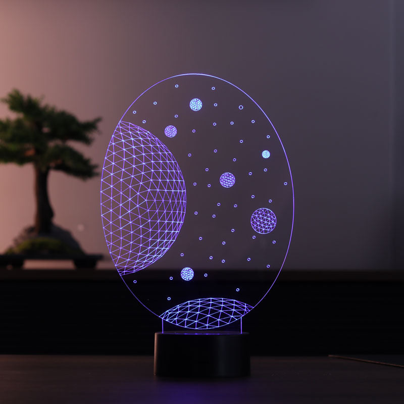 3D Galaxy Lamp