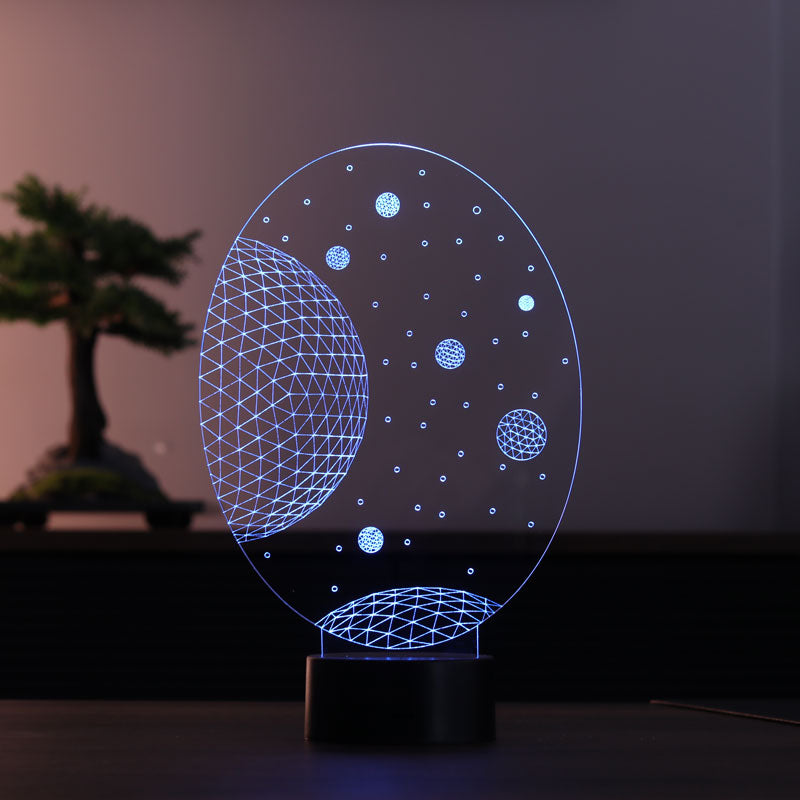 3D Galaxy Lamp