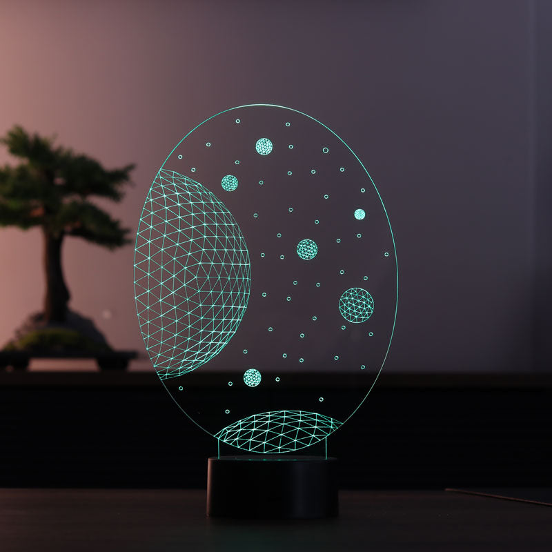 3D Galaxy Lamp