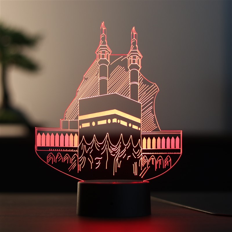 Kaaba Figured Decorative Gift Led Table Lamp | BYLAMP
