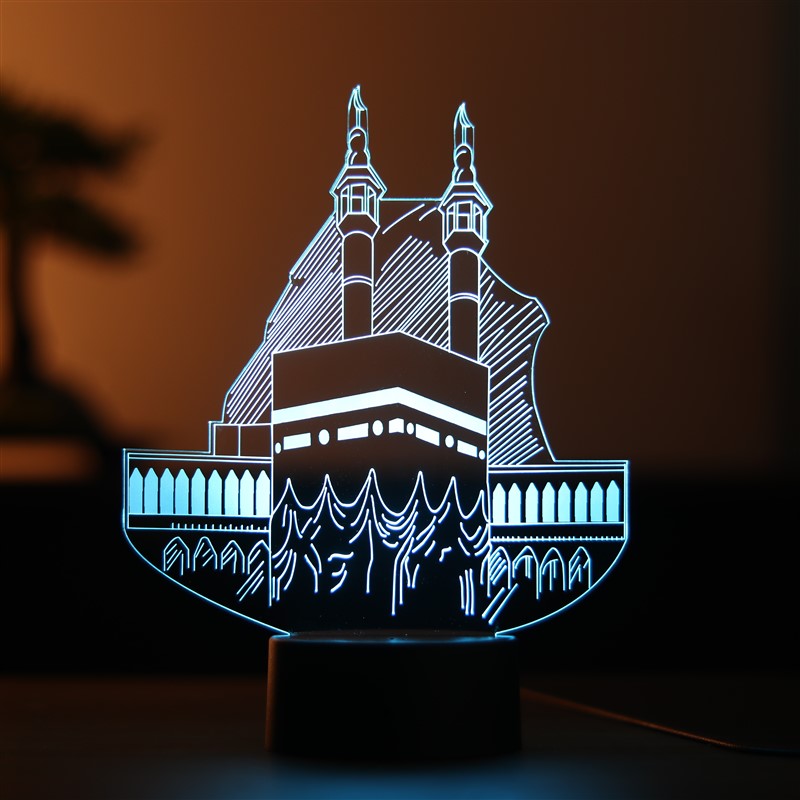 Kaaba Figured Decorative Gift Led Table Lamp | BYLAMP