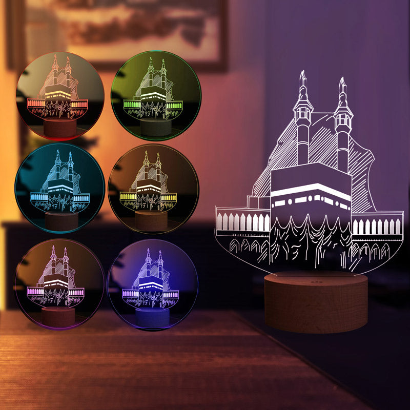 Kaaba Figured Decorative Gift Led Table Lamp | BYLAMP