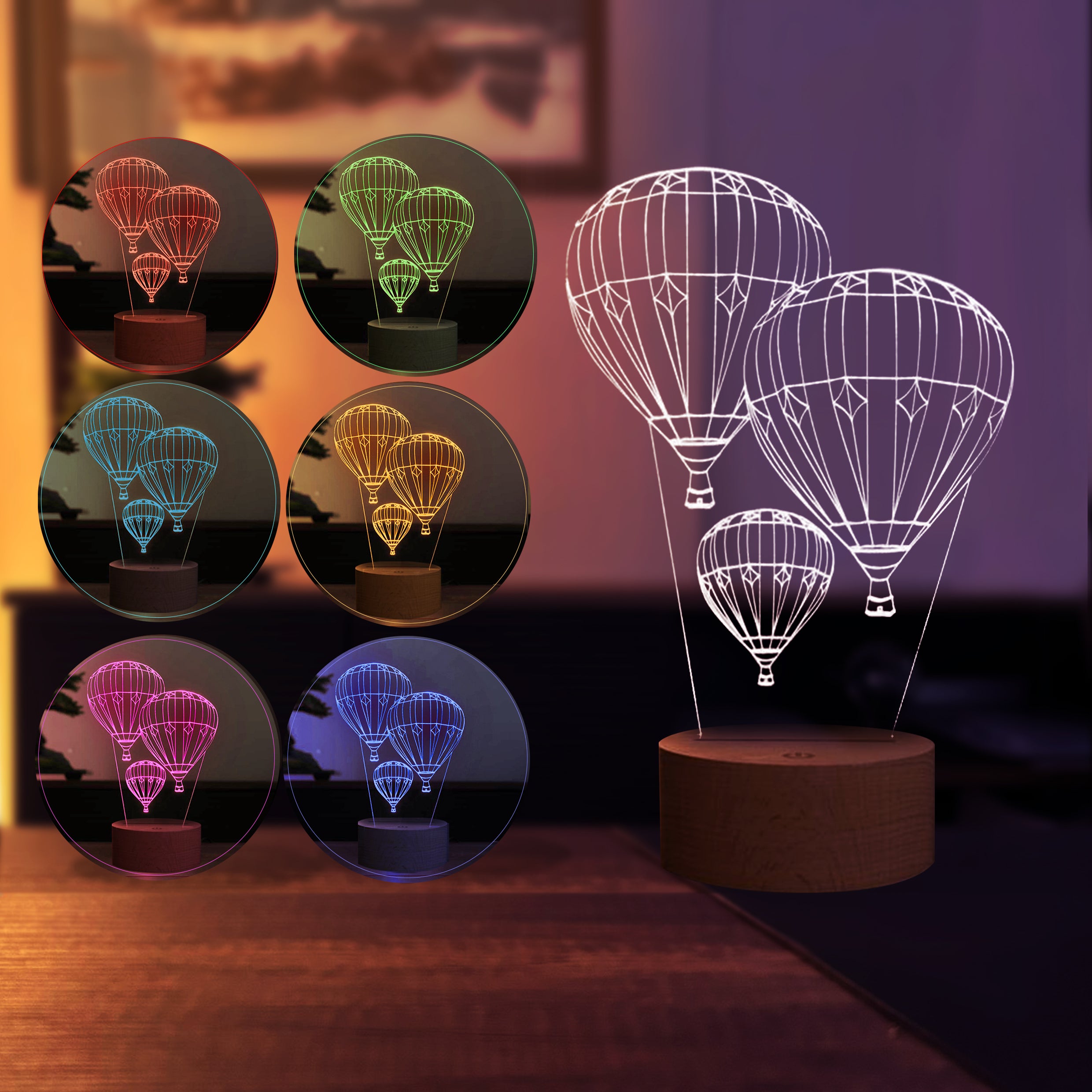 3D Cappadocia Gift Table Lamp