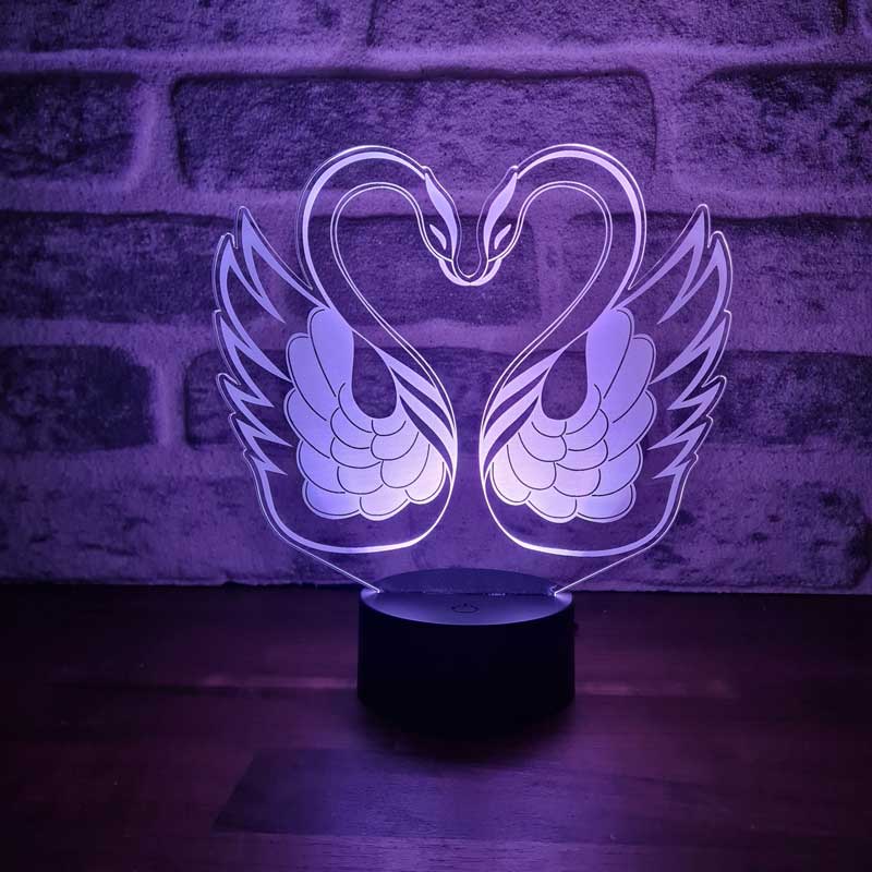 Swans Led Table Lamp