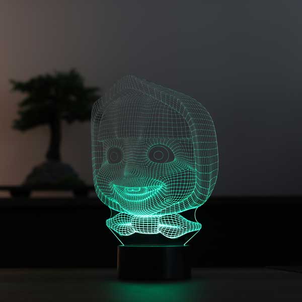 Maşa Figürlü Dekoratif Hediye Led Masa Lambası | BYLAMP