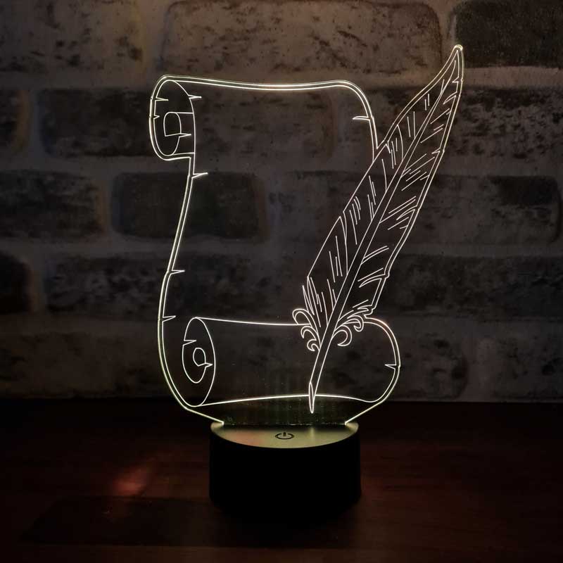 3D Letter Led Lamp