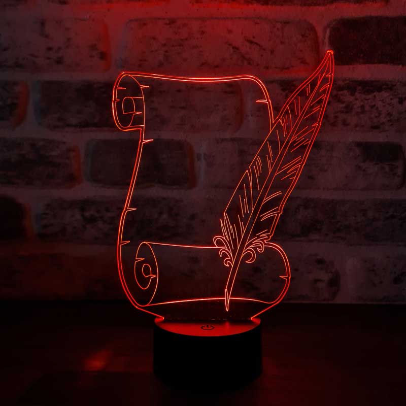 3D Letter Led Lamp