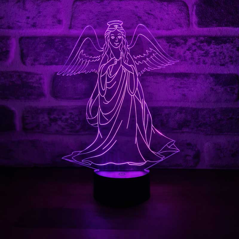 3D Angel Led Lamp
