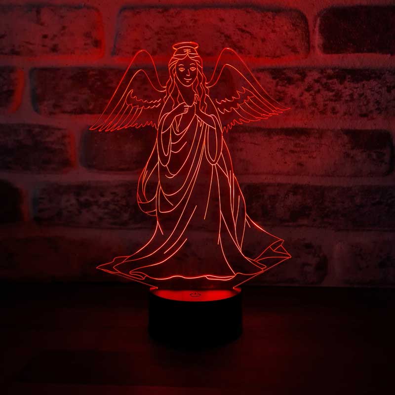 3D Angel Led Lamp