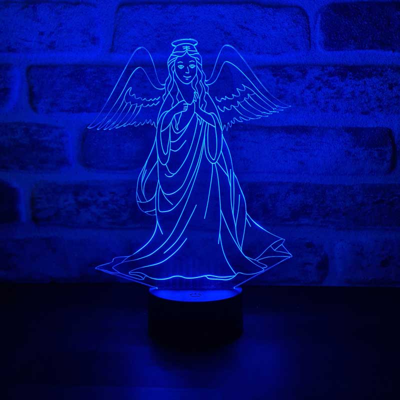 3D Angel Led Lamp