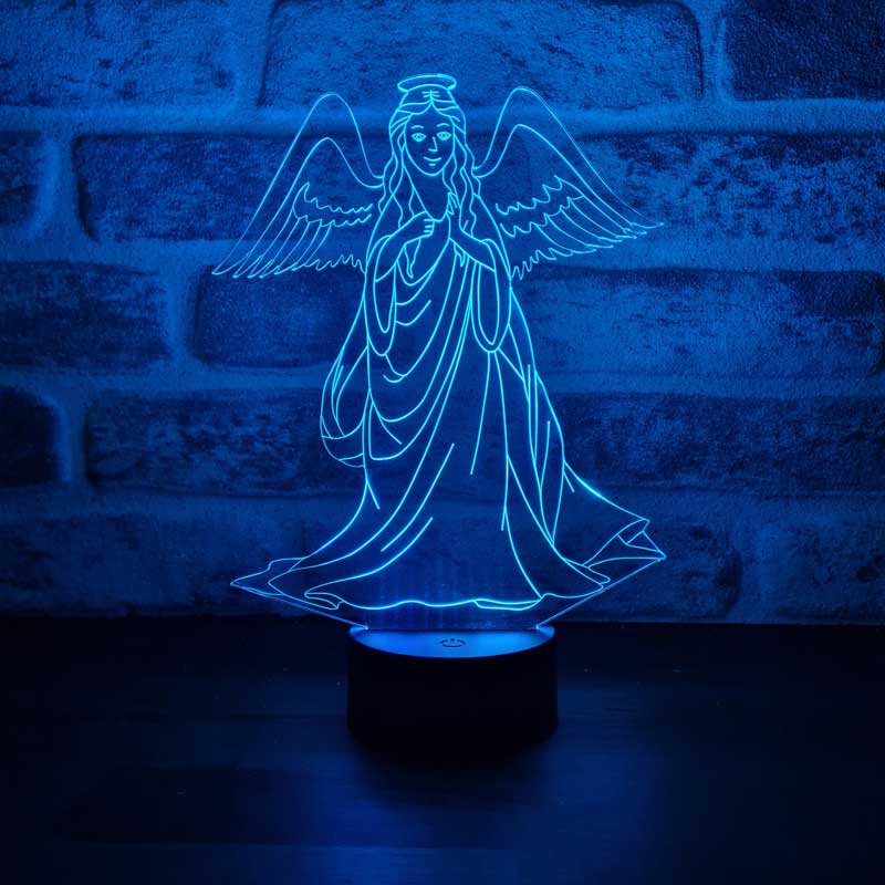 3D Angel Led Lamp