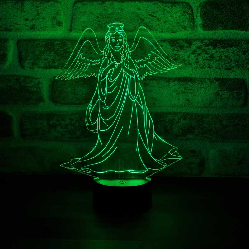 3D Angel Led Lamp
